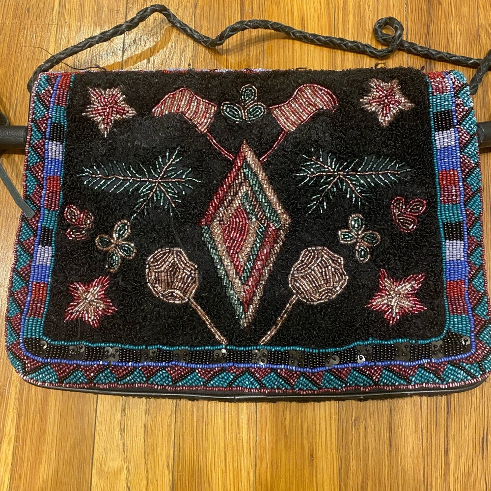 Gorgeous beaded Anthropologie bag
